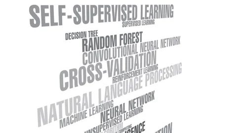 Chatbot white background introduction to ai algorithm, neural network Stock Footage 270918384