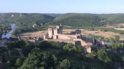 Chateau Baynac Stock Footage 61688580