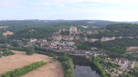 Chateau-Baynac12401 Stock Footage 61694072