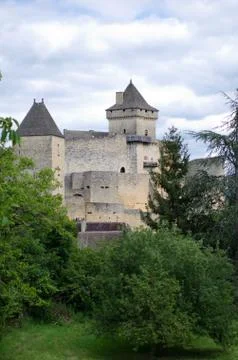 Chateau castlenaud Stock Photos