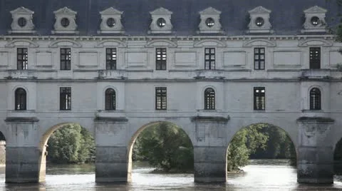 Chateau chenonceau Stock Footage 11519094