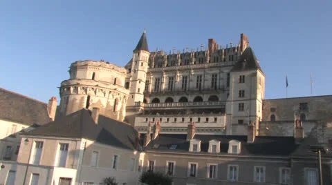 Château d'Amboise Video stock 25633318