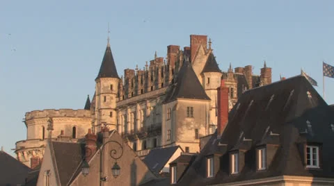 Château d'Amboise Stock Footage 25680394