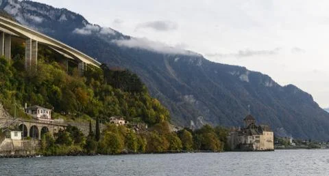 Chateau de chillon Stock Photos