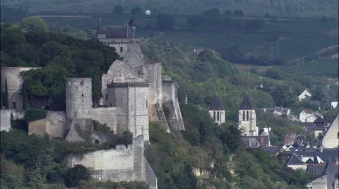Chateau De Chinon Stock Footage 65257098
