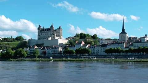 Chateau de Saumur Stock Footage 39508410