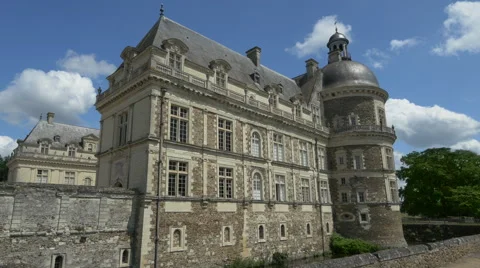 Chateau de Serrant - Saint-Georges-sur-Loire France - HD 4k+ Stock Footage 41123265