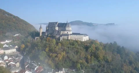 Chateau de Vianden 1 Stock Footage 230468570