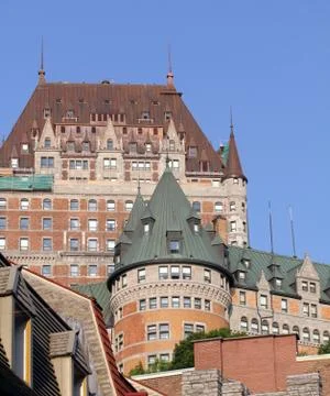 Chateau frontenac Stock-Fotos