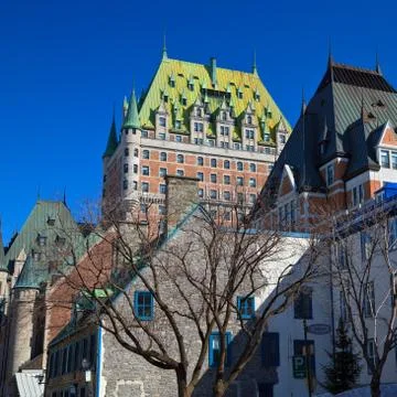 Chateau frontenac Stock Photos