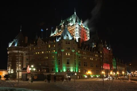 Chateau Frontenac Stock Photos