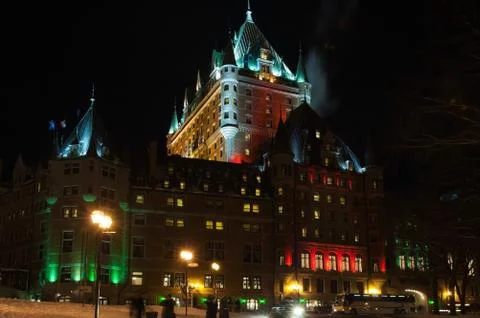 Chateau Frontenac Stock Photos