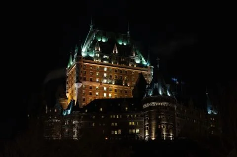 Chateau Frontenac Stock Photos
