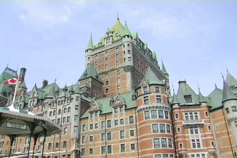 Chateau Frontenac1 Video stock 11152143