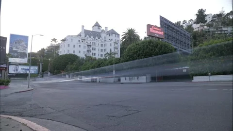 Chateau Marmont Timelapse Video stock 130289636