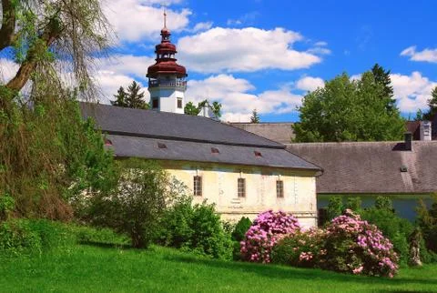 Chateau of Velke Losiny Stock Photos