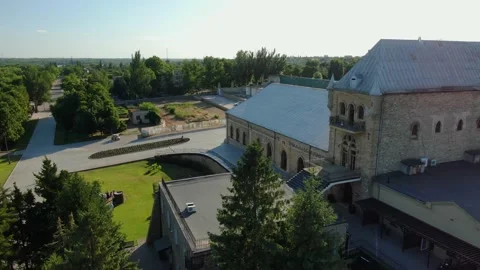 The Chateau of wine cellars from Trubetskoy Stock Footage 151425858