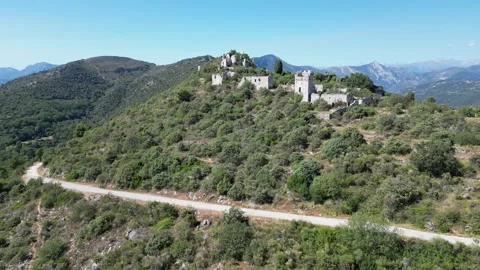 Châteauneuf Villevieille Video stock 249946522