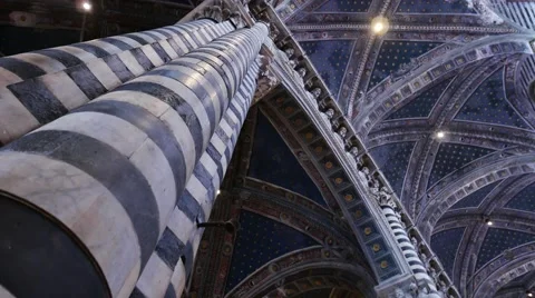 Chatedral of siena Stock Footage 68404646