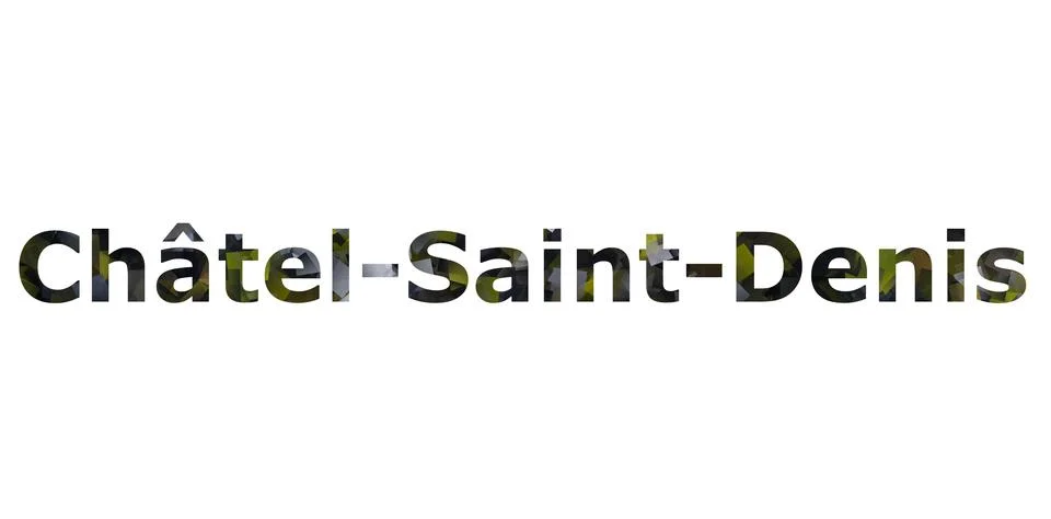 Chatel-Saint-Denis Stock Illustration