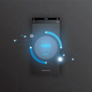 ChatGPT Ai artificial intelligence technology hitech concept. Stock Illustration