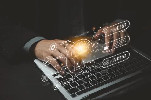 ChatGPT Chat with AI or Artificial Intelligence. Digital chatbot, robot app.. 스톡 사진