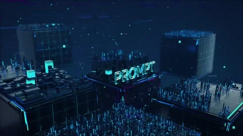 ChatGPT is Coming with digital technology hitech concept Stock Footage 242766847