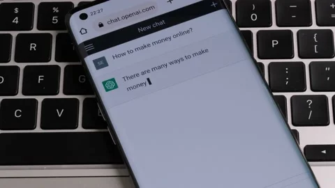 ChatGPT example. Question about Money Stock Footage 230112409