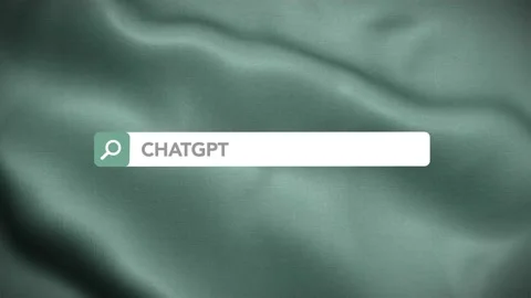 Chatgpt Search Bar Loop Background 4K | Stock Video | Pond5