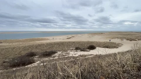 Chatham, Cape Cod Lighthouse Beach Stock Footage 170908334