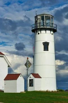 Chatham Lighthouse at Cape Cod Chatham Lighthouse at Cape Cod, Massachuset... Stock Photos