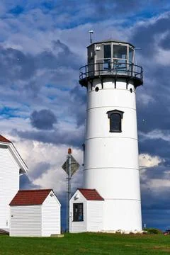 Chatham Lighthouse at Cape Cod Chatham Lighthouse, built in 1808, Cape Cod... Stock Photos