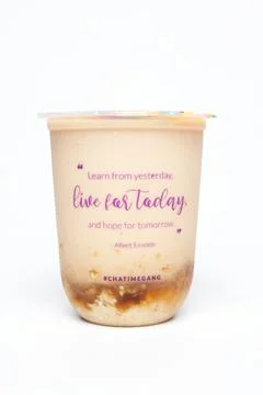 Chatime Quote Stock Photos
