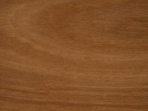 Chatonga veneer with smooth texture and gentle wood wave patterns. Stock Photos
