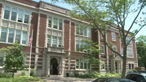 Chatsworth Elementary School (2 of 3) Stock Footage 8981356