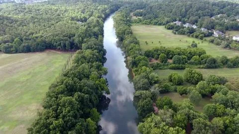 Chattahootchee River, Georgia, USA Stock Photos