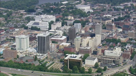 Chattanooga aerial Stock Footage 65387490