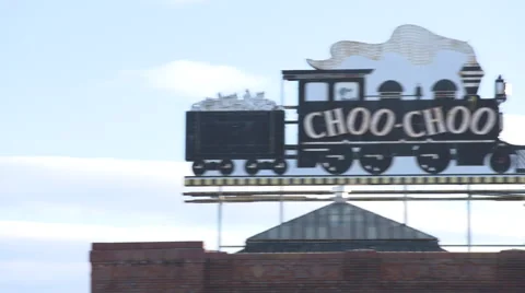 Chattanooga Choo Choo Sign Stock Footage 65426072