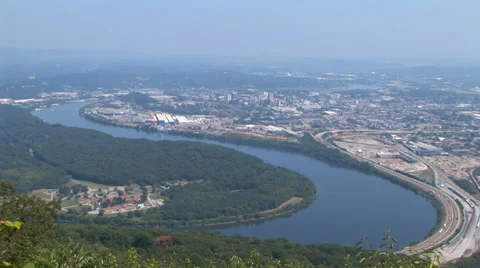 Chattanooga Scenic View Loop Stock Footage 38765095