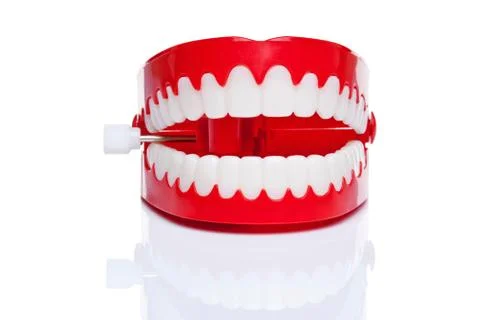 Chattering teeth Stock Photos