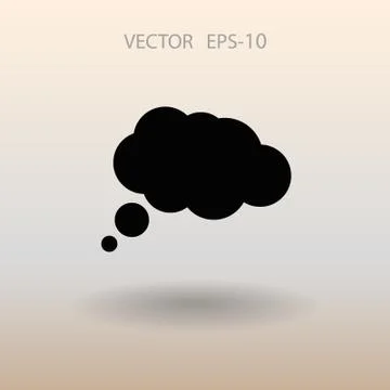 Chatting icon. vector illustration Stock Illustration