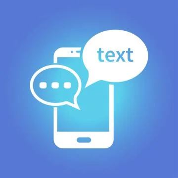 Chatting sign symbol Stock Illustration