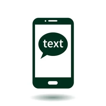 Chatting sign symbol. Illustrazione stock