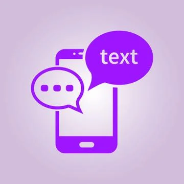 Chatting sign symbol. Stock Illustration
