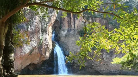 Chattraken waterfall Vídeo Stock 12523574