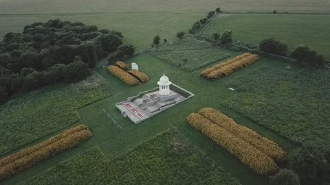 Chattri Monument Brighton Video stock 113956882