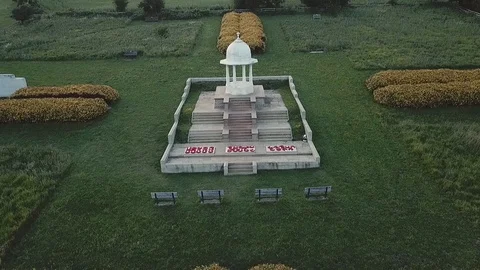 Chattri Monument Brighton Stock Footage 113956933