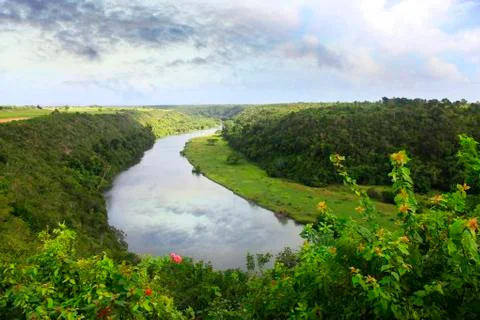 Chavon River Stock Photos