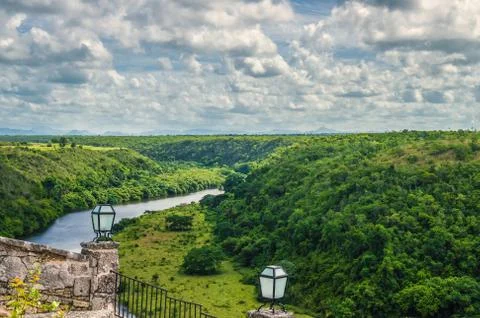 Chavon river valley, Stock Photos