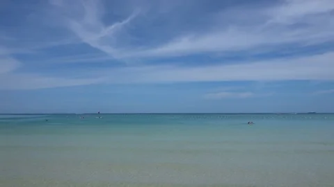 Chaweng Beach, Samui, Thailand - 2 July 2017 Stock Footage 77659989